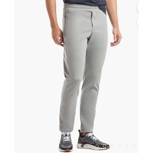 Public Rec Men's Daymaker Pants Drawstring Gray Size 28x28 Active Athletic - Picture 1 of 16